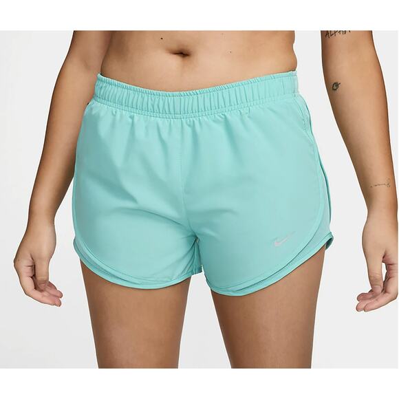 Nike Dri-Fit Tempo Running Shorts Women's M Green Mid Rise Active Gym Exercise - Picture 4 of 10